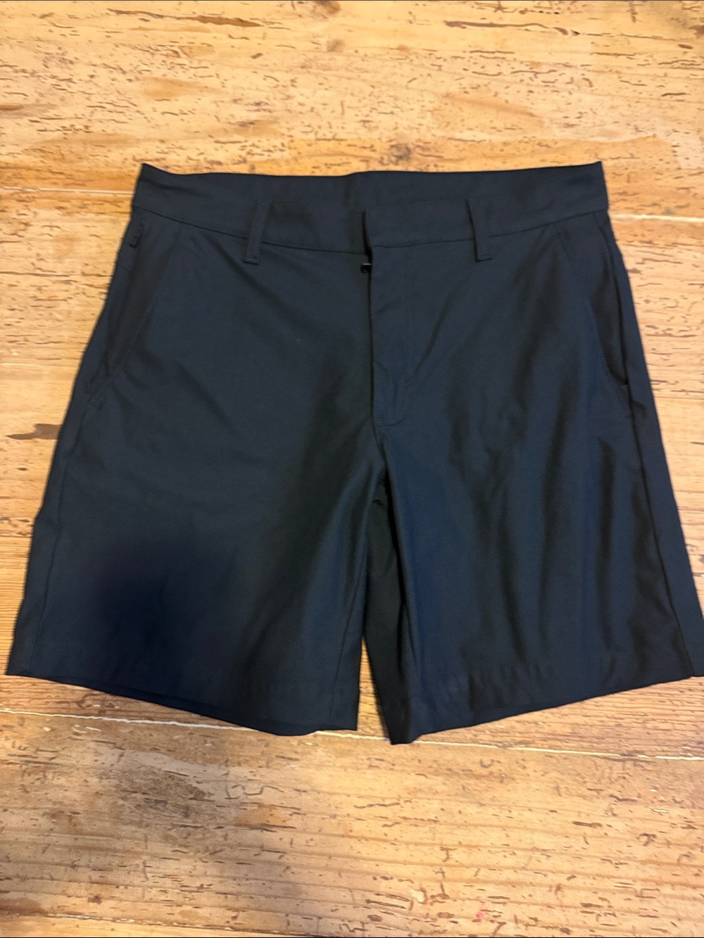 Fabletics Men's Black Flat Front Shorts